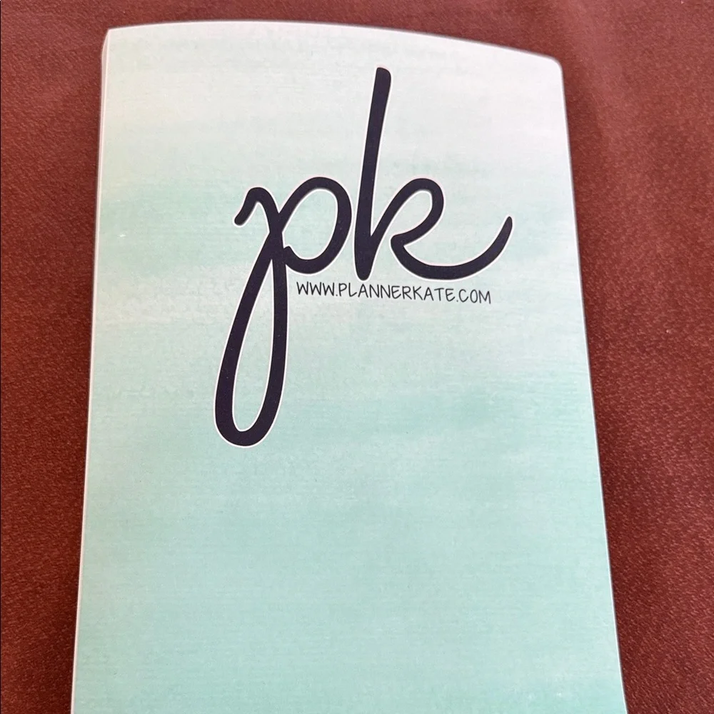 pk Mint Hardcover Home Office Planner